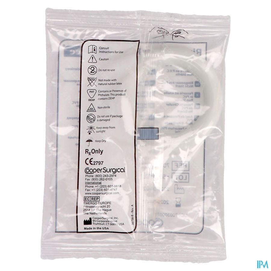 Portex Pessaire Vinyl 71mm 1