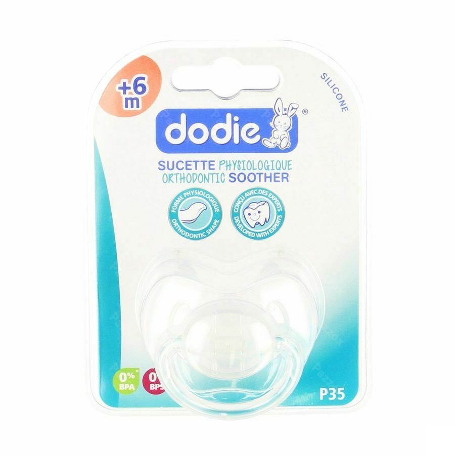 Dodie Sucette Physio Silic. 1 +6m Super Bebe - Pazzox