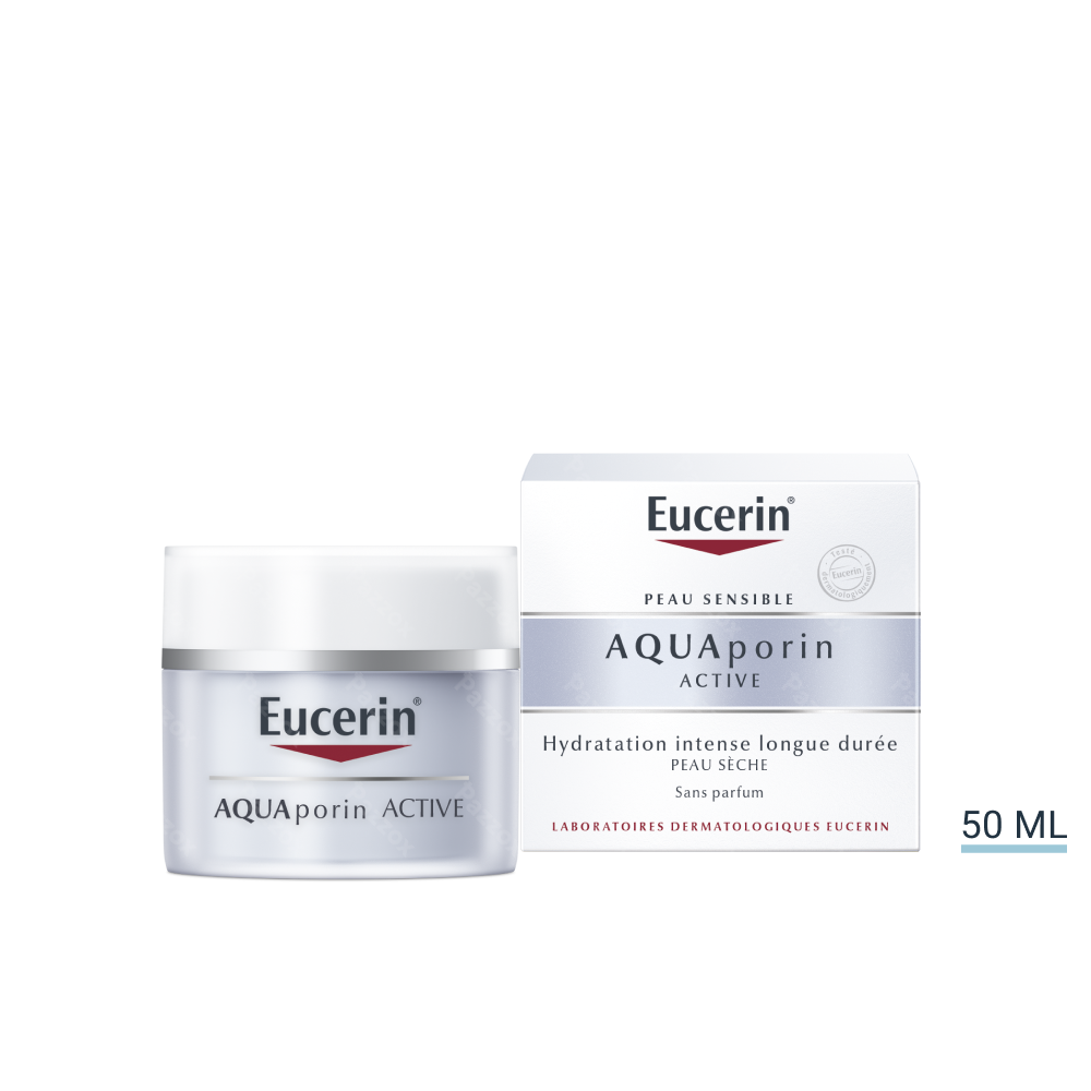 Eucerin Aquaporin Active Crème Hydratation Intense Peau Sèche 50ml