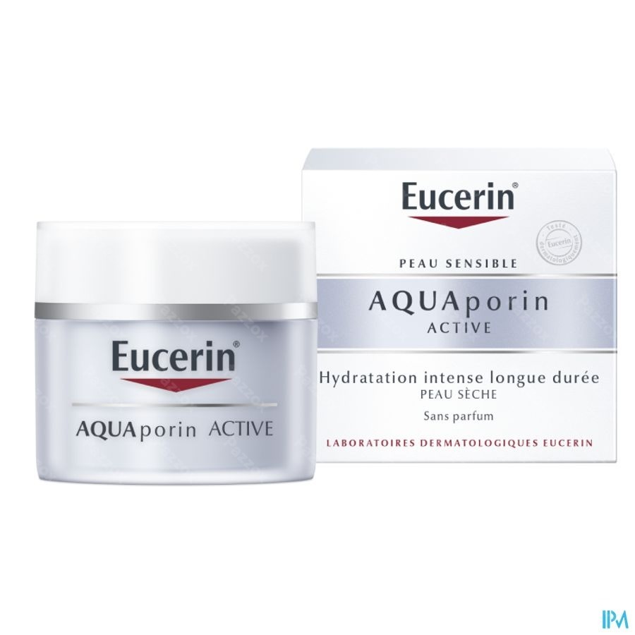 Eucerin Aquaporin Active Crème Hydratation Intense Peau Sèche 50ml