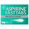 Aspirine Fasttabs 500mg 40 Comprimés