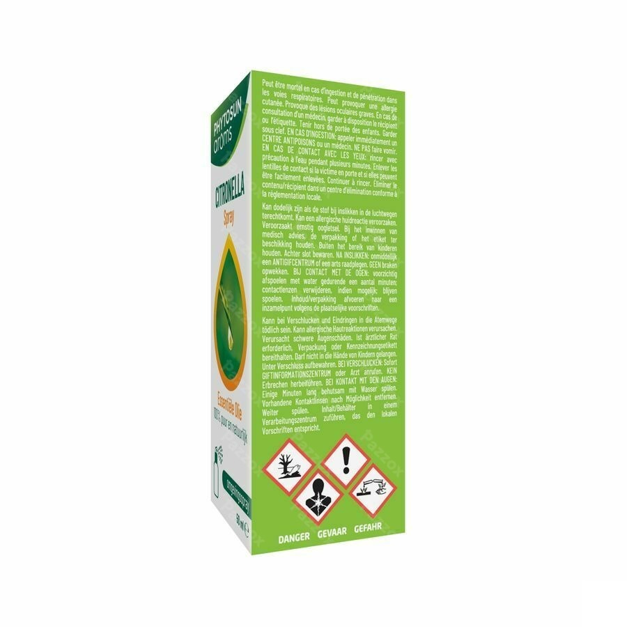 Phytosun Citronella Olie Spray 50ml