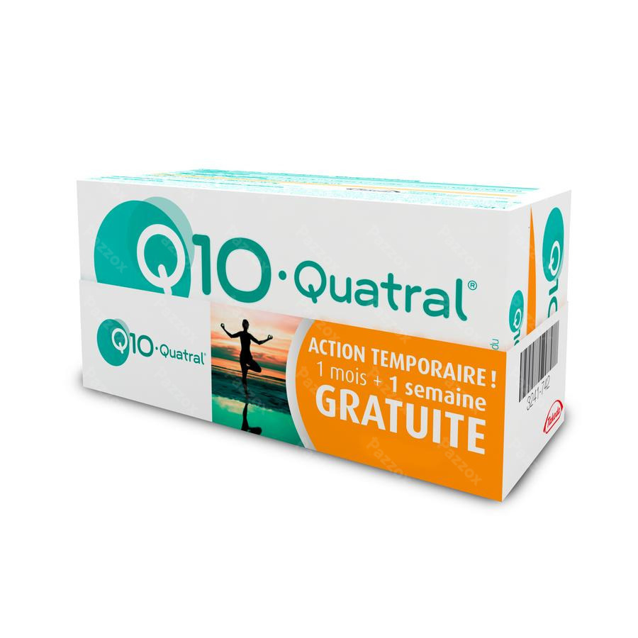 Q10-quatral Immunité & Energie - Promopack  1 Mois + 1 Semaine Gratuite