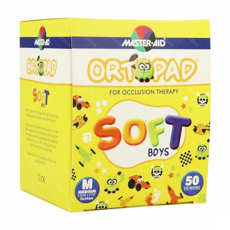 Ortopad Soft Boys Medium 76x54mm 50 72242