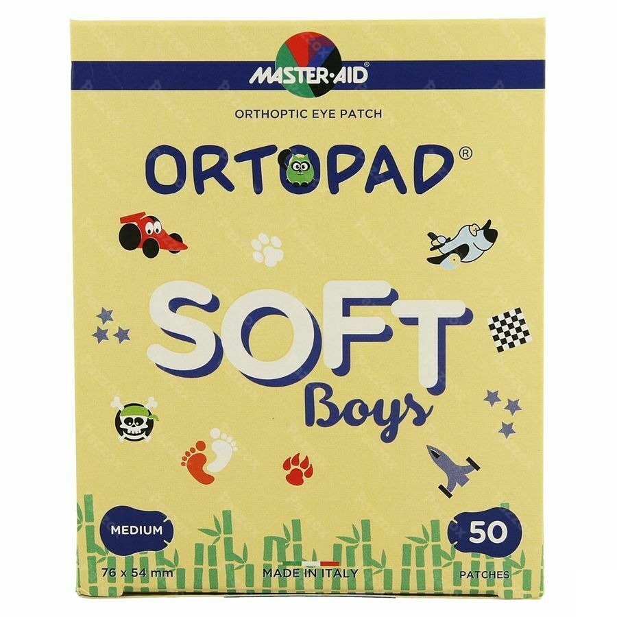 Ortopad Soft Boys Medium 76x54mm 50 72242