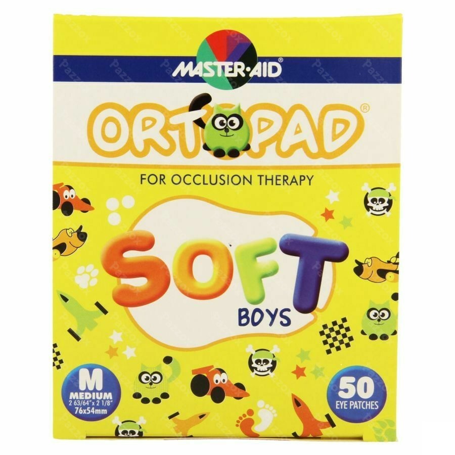 Ortopad Soft Boys Medium 76x54mm 50 72242