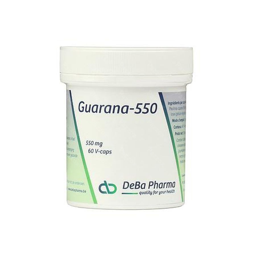 Guarana 550 V-caps 60x550mg Deba