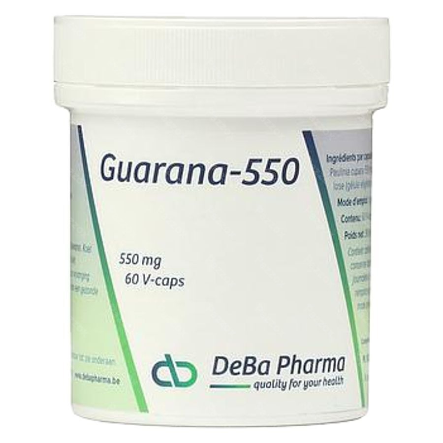 Guarana 550 V-caps 60x550mg Deba