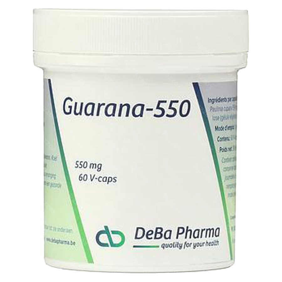 Guarana 550 V-caps 60x550mg Deba