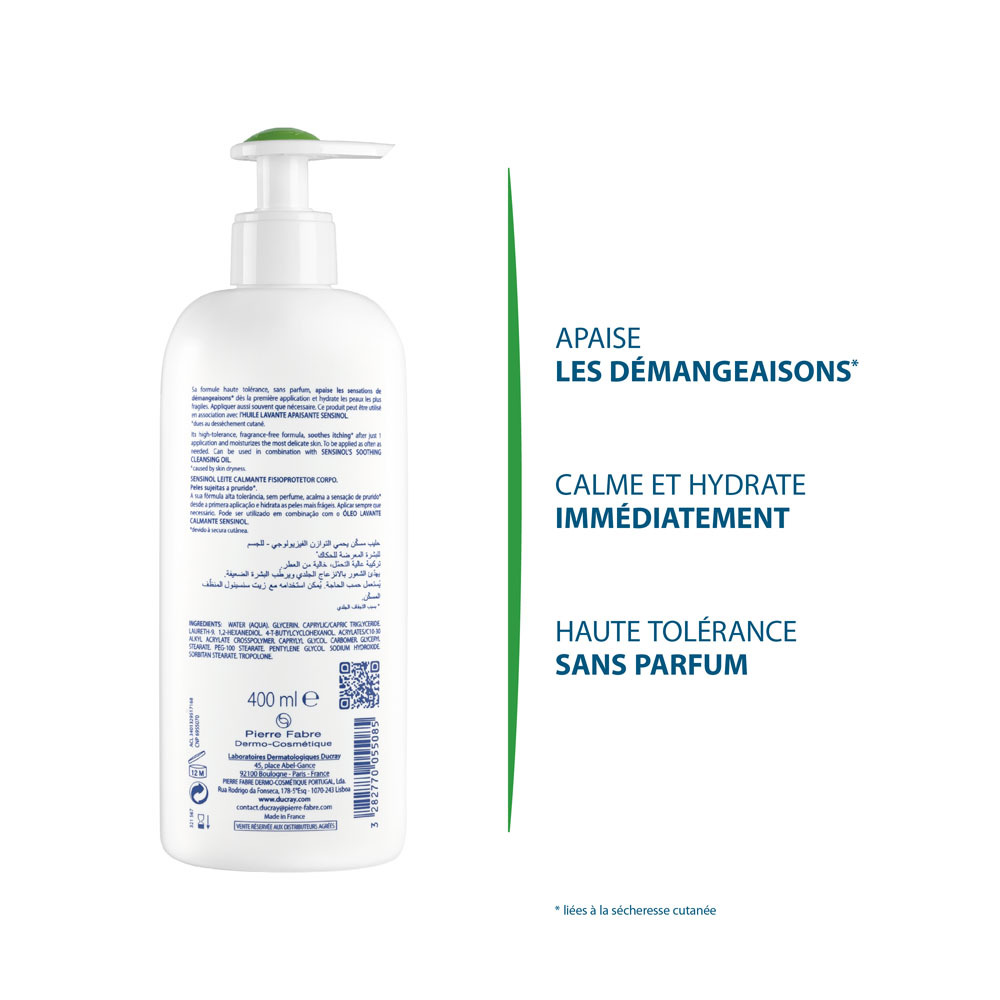 Ducray Sensinol Lt Apais.physioprotect.corps 400ml