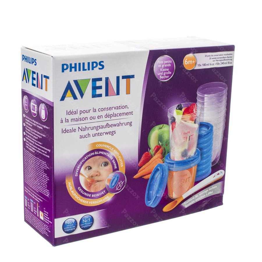 Philips Avent Via Natural Set Gourmet SCF721/20
