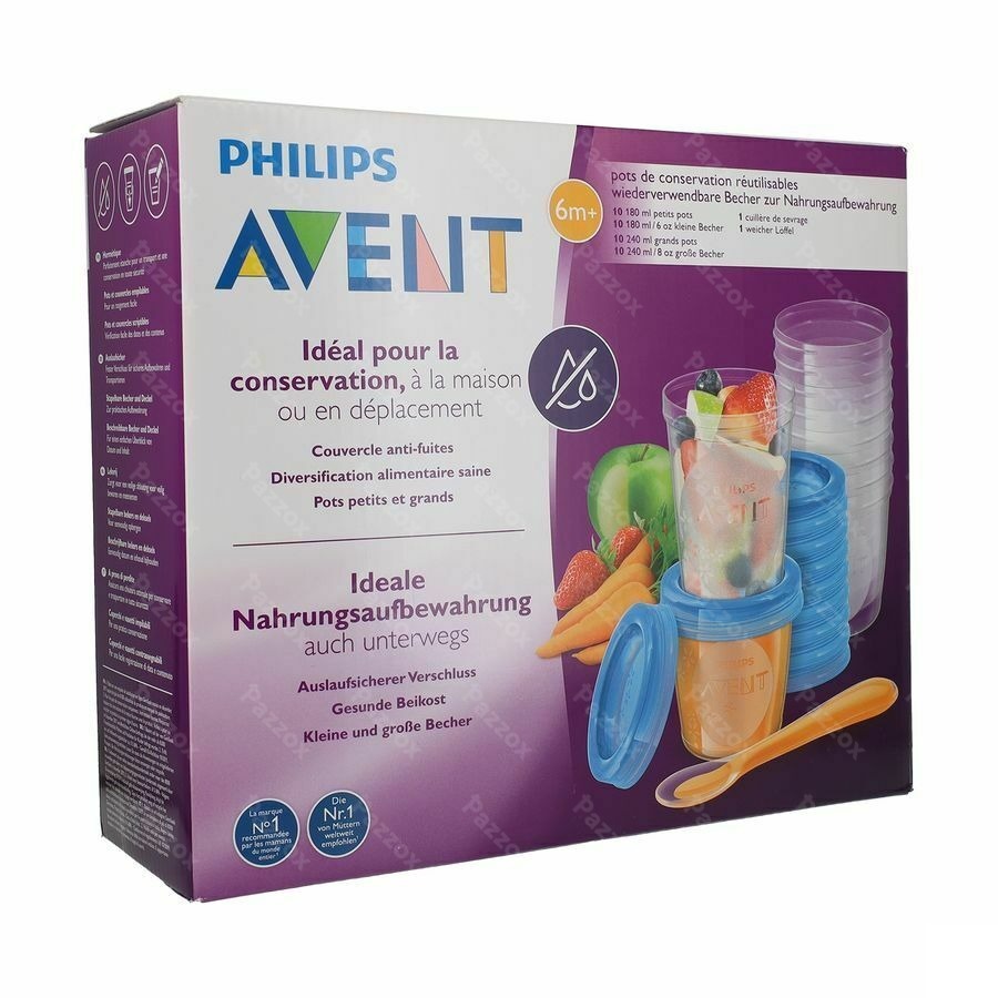 Philips Avent Via Natural Set Gourmet SCF721/20