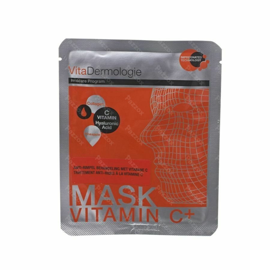VitaDermologie Anti-Rimpel Vitamine C Mask 1 Behandeling