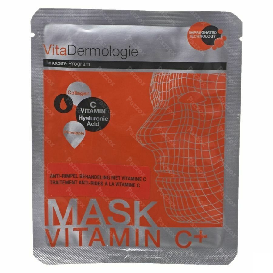VitaDermologie Anti-Rimpel Vitamine C Mask 1 Behandeling