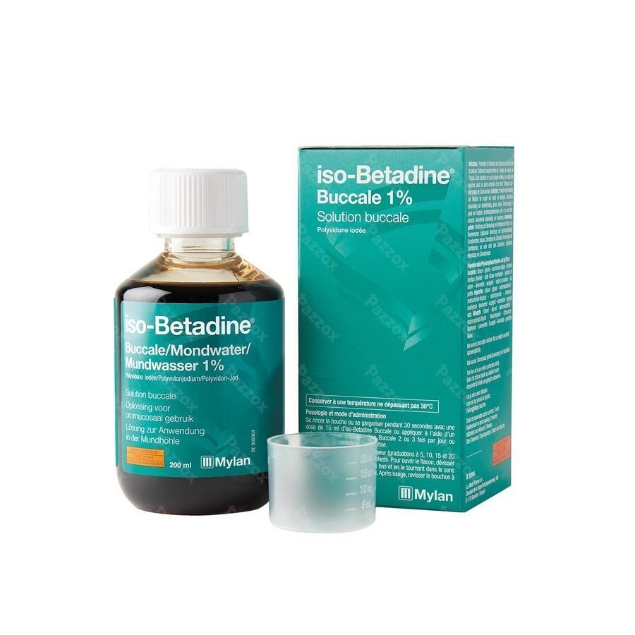 Iso-Betadine 1% Mondwater 200ml