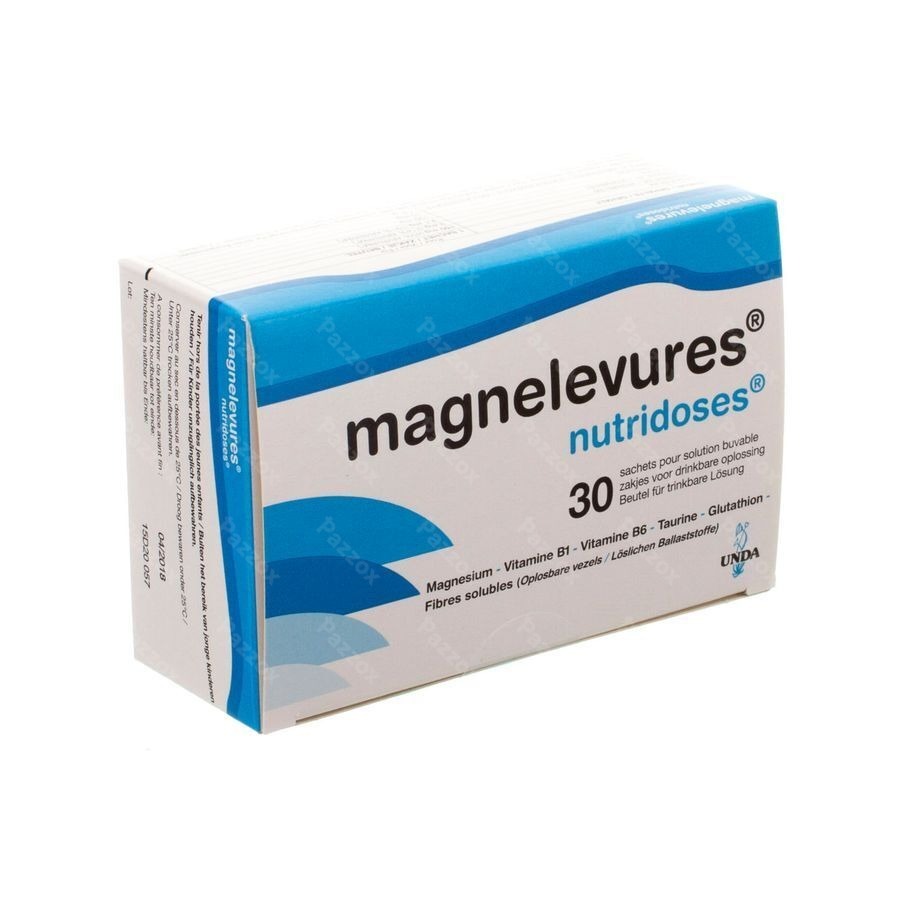 Magnelevures Nutridoses Pdr Drinkb.opl Zakje 30