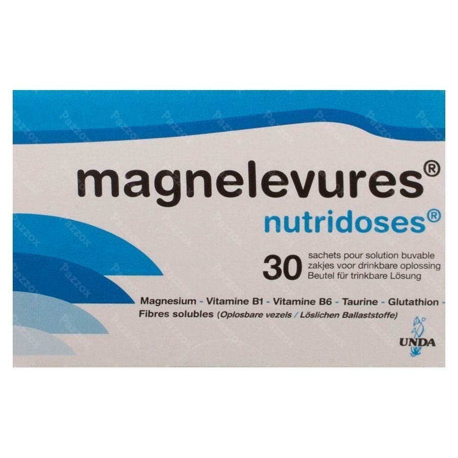 Magnelevures Nutridoses Pdr Sol Buvable Sachet 30