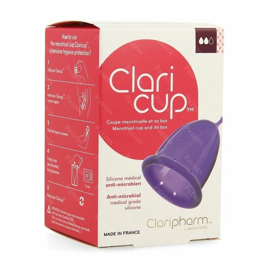 Claricup Coupelle Menstruelle Taille 2