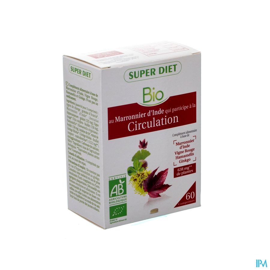 Superdiet Complexe Circulation Bio Comp 60