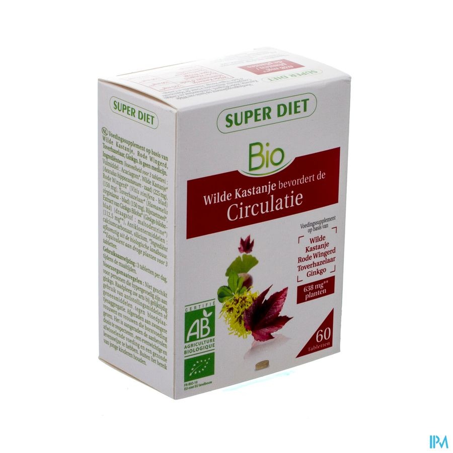 Superdiet Complexe Circulatio Bio Comp 60