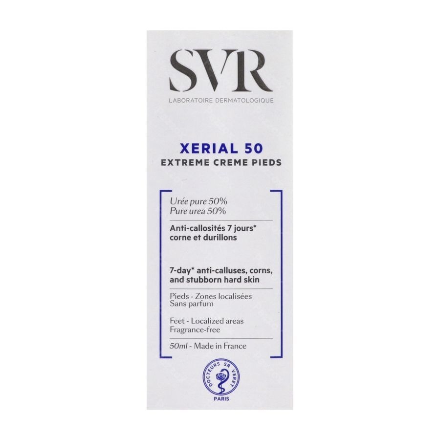 SVR Xérial 50 Extreme Voetcrème 50ml