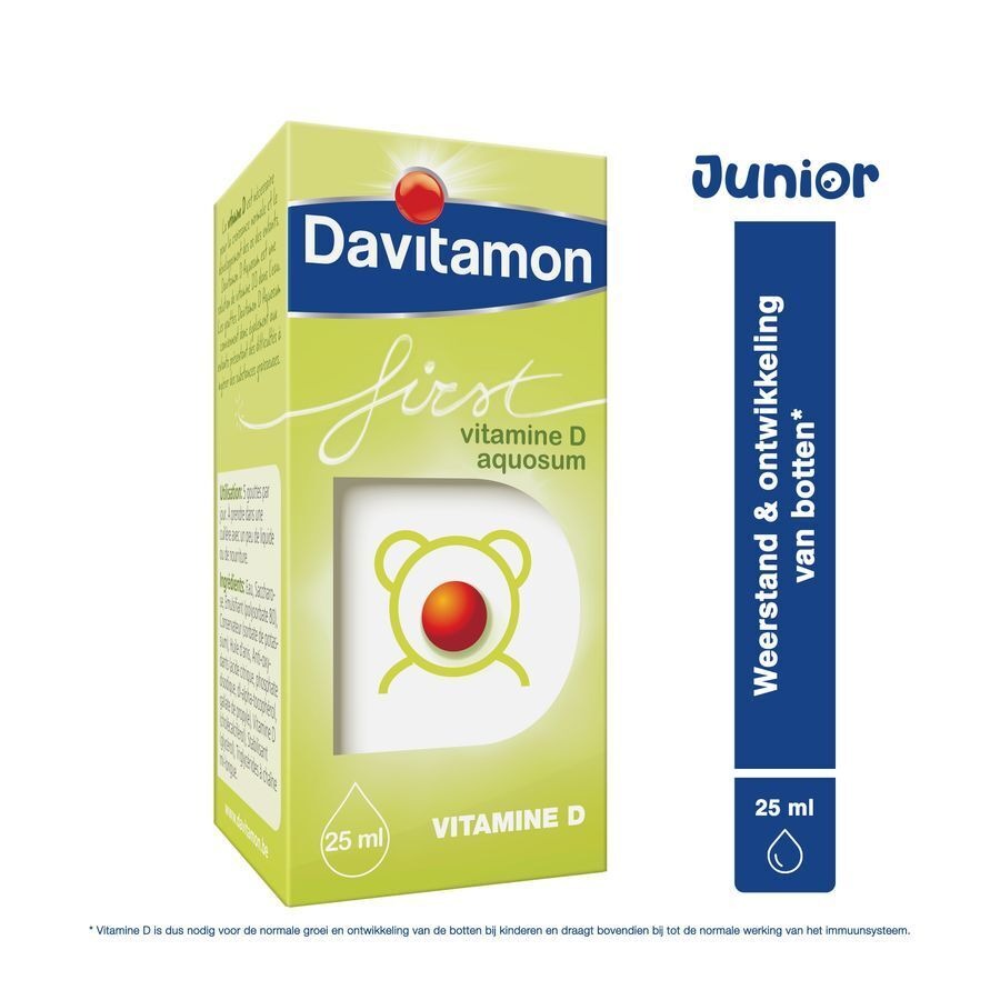Davitamon First Vitamine D Aquosom Druppels  25ml