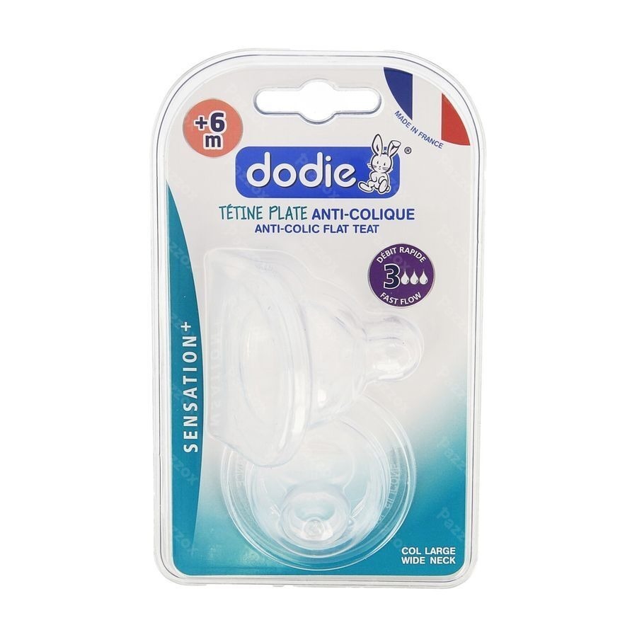 Dodie Speen Plat Grote Hals Sil. Debiet3 +6m