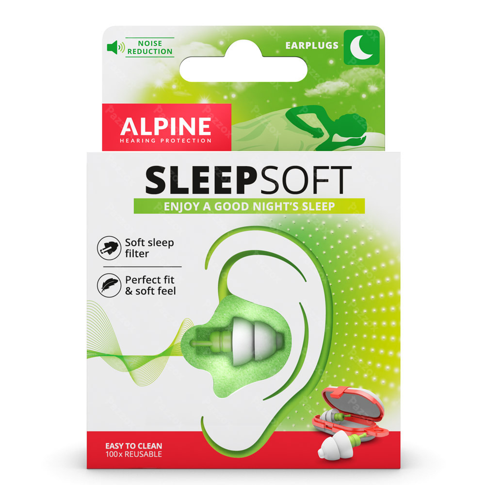 Alpine SleepSoft 1 Paar Oordoppen 