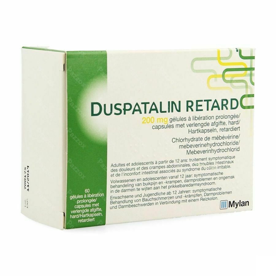 Duspatalin Retard 200mg Pi Pharma Caps Dur 60 Pip