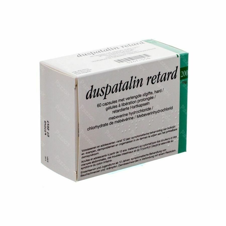 Duspatalin Retard 200mg Pi Pharma Caps Dur 60 Pip