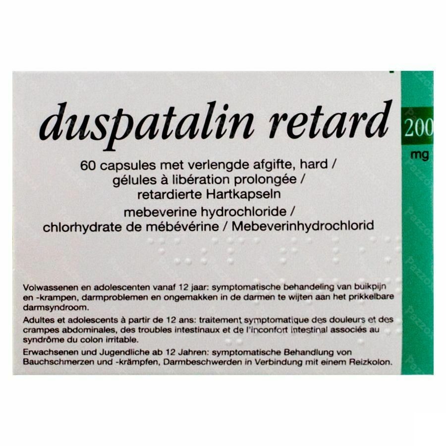 Duspatalin Retard 200mg Pi Pharma Caps Dur 60 Pip