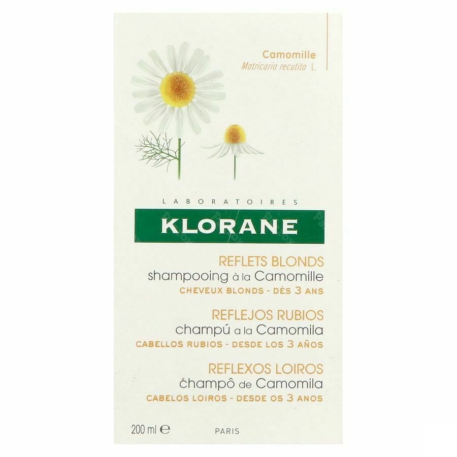 Klorane Ophelderende Shampoo Blond Haar met Kamille 200ml
