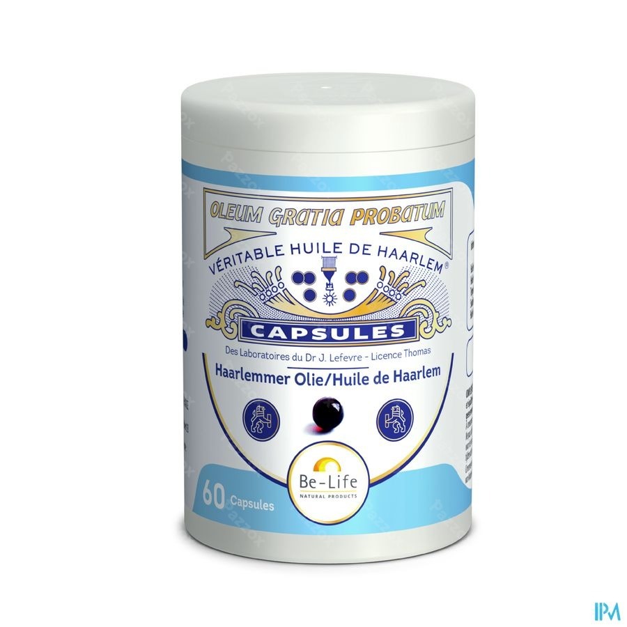 Be-Life Huile Haarlem 60 Capsules