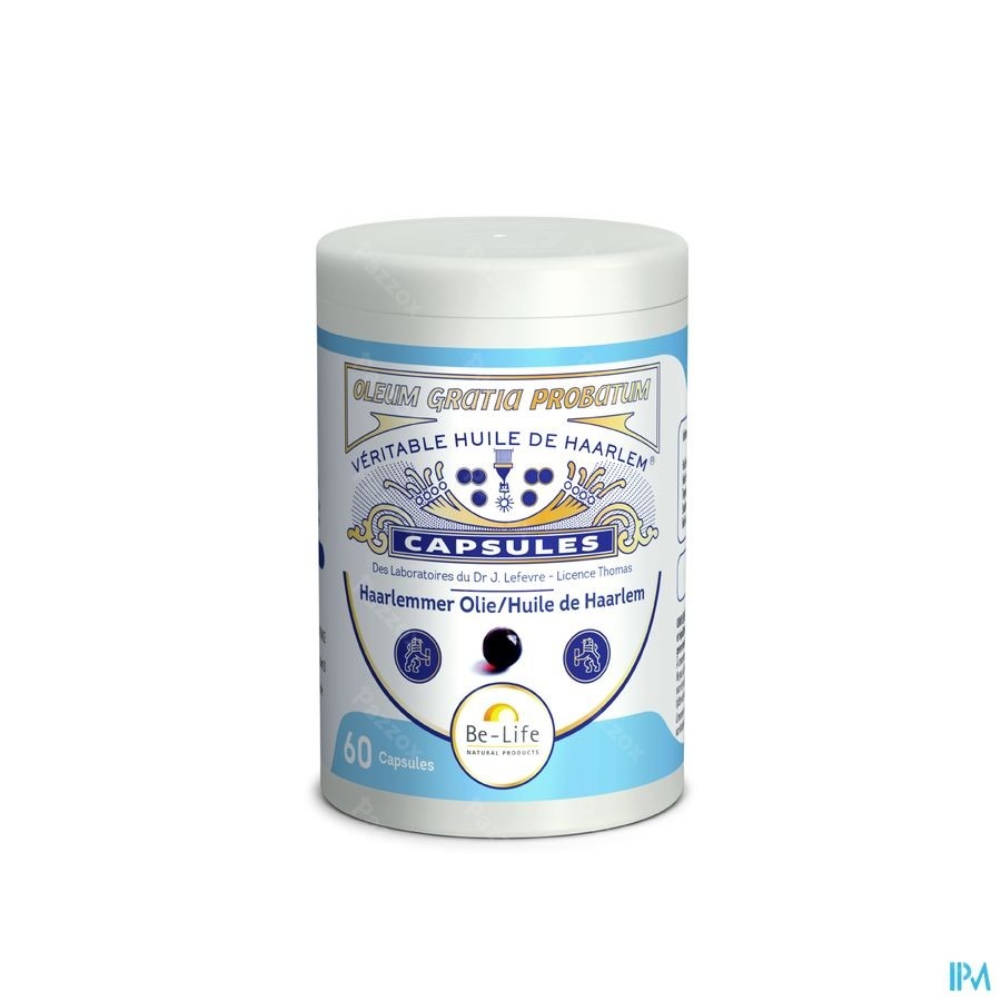 Be-Life Huile Haarlem 60 Capsules