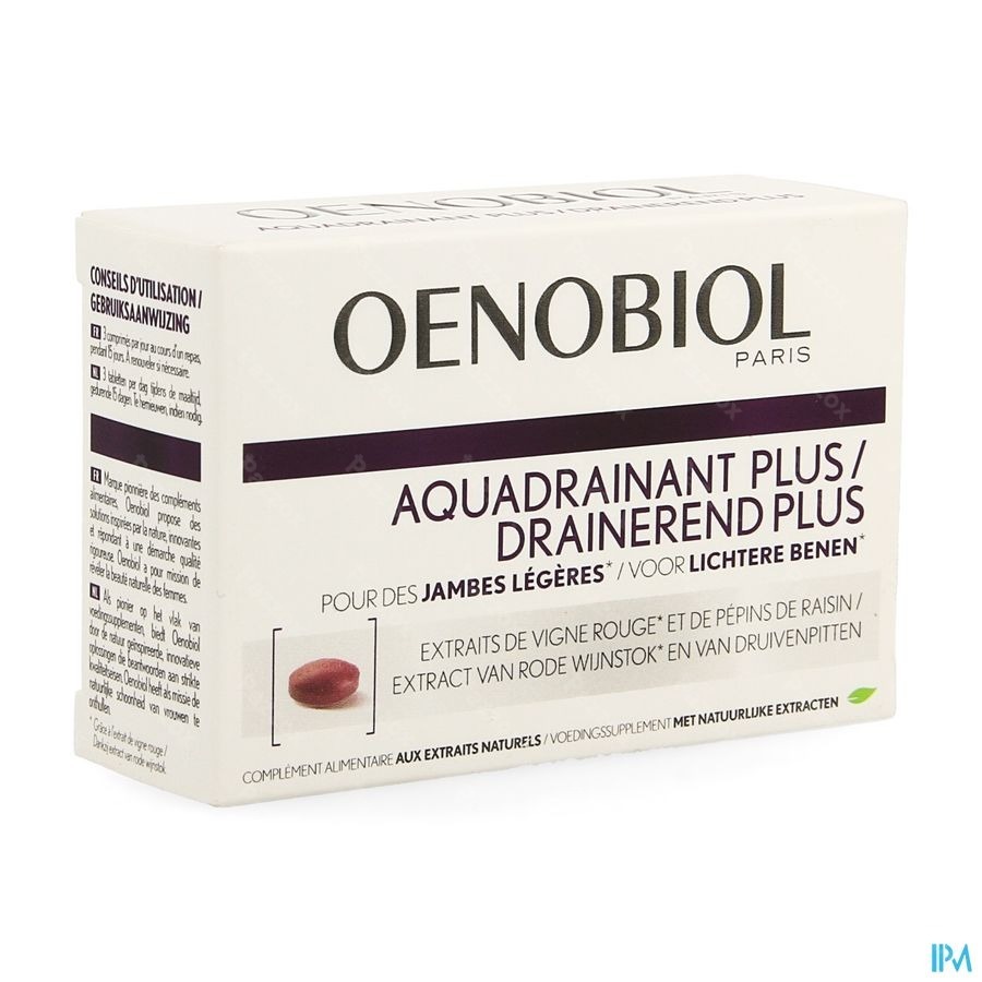 Oenobiol Aquadrainant Plus 45 Comp Pazzox Pharmacie En Ligne