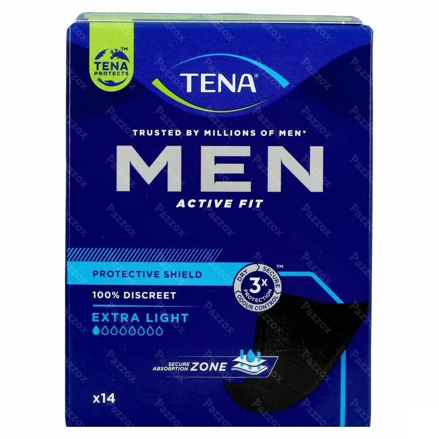 Tena Men Active Fit Protective Shield 14 Stuks
