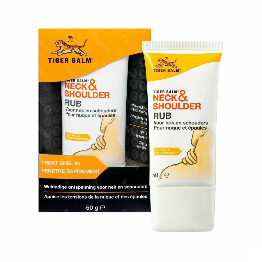 Tijger Balsem Neck&shoulder Rub Cr 50g