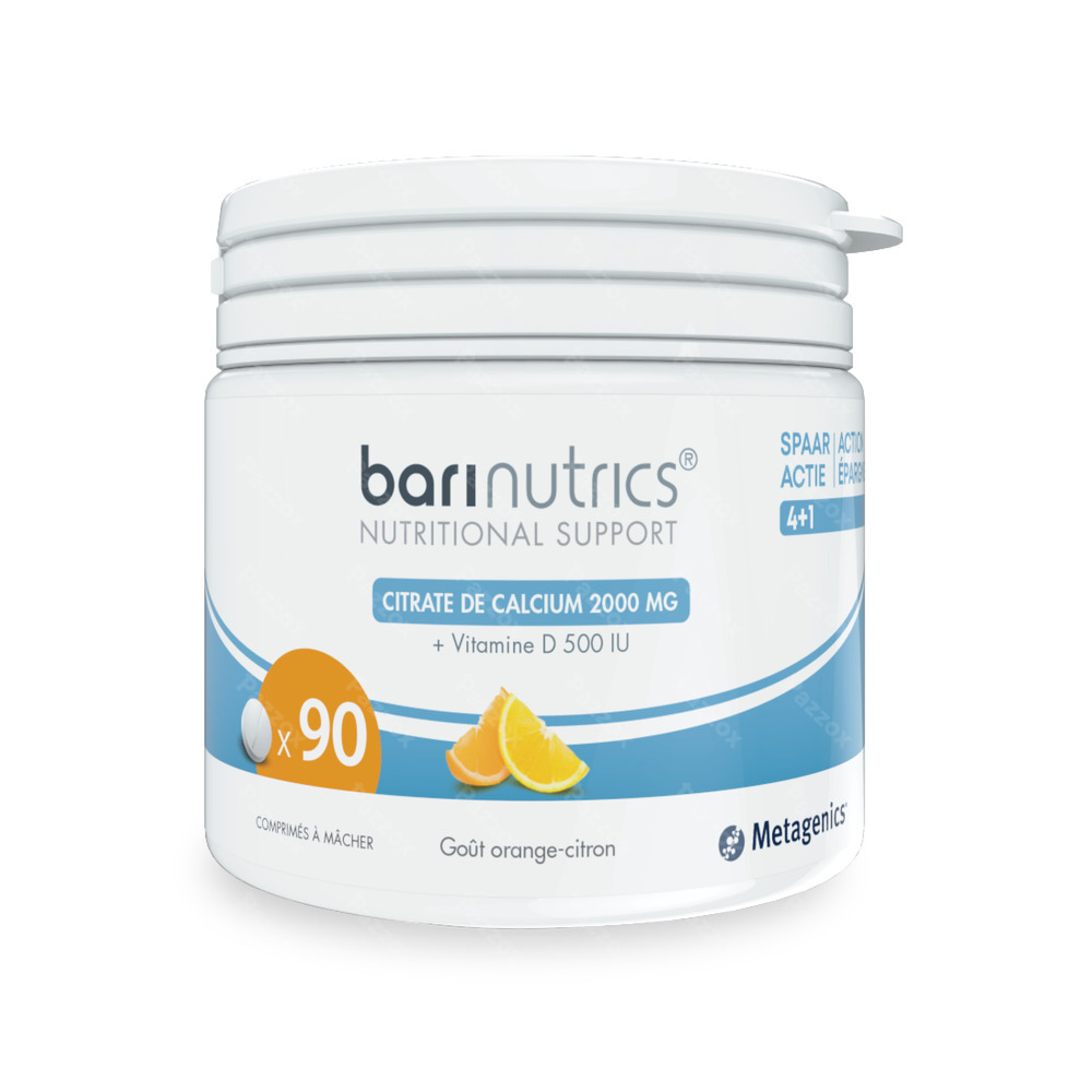Barinutrics Cirate Calcium Citron-ora.comp Croq 90