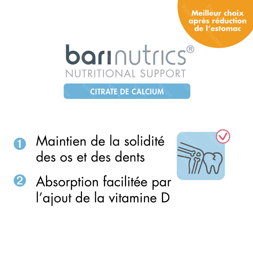 Barinutrics Cirate Calcium Citron-ora.comp Croq 90