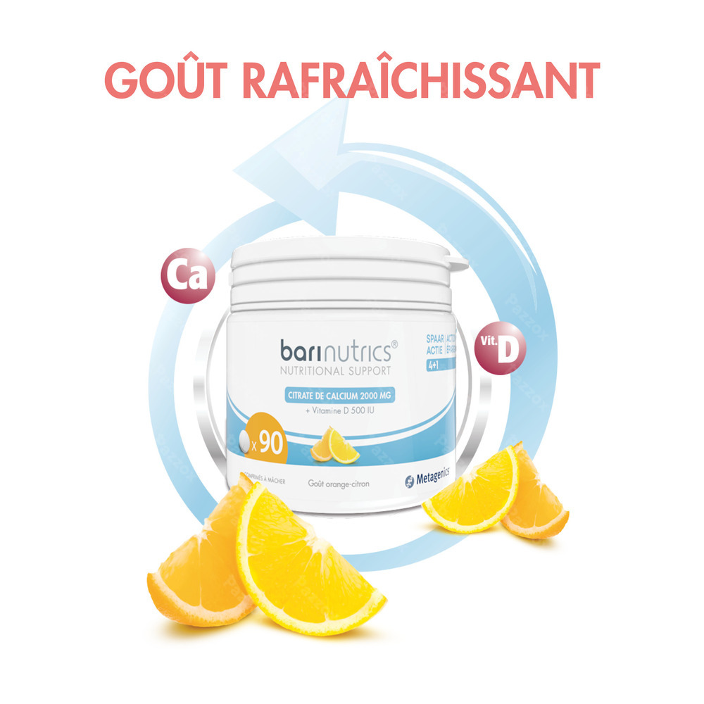 Barinutrics Cirate Calcium Citron-ora.comp Croq 90