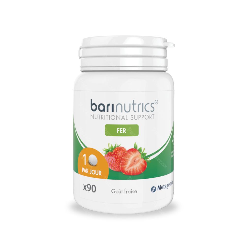 Barinutrics Fer Fraise Comp Croq 90