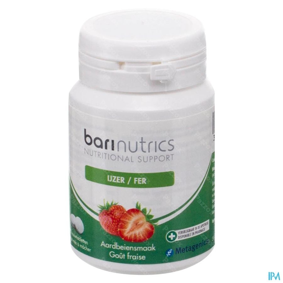 Barinutrics Fer Fraise Comp Croq 90