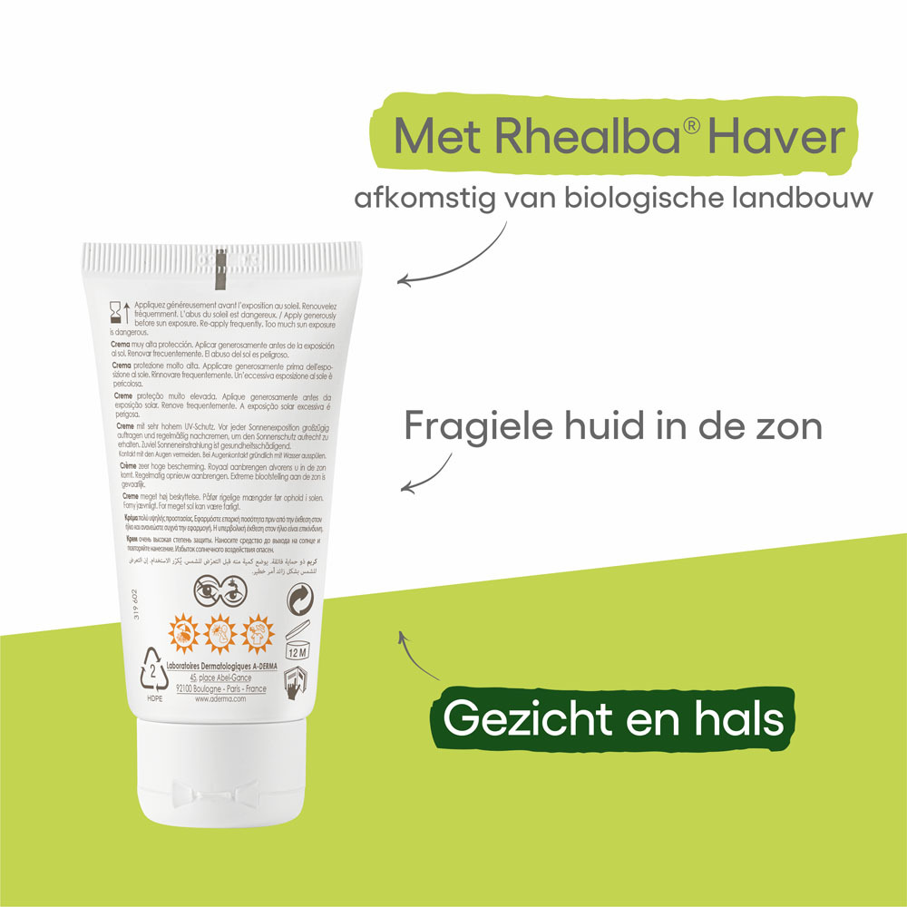 Aderma Protect Creme Spf50+ 40ml