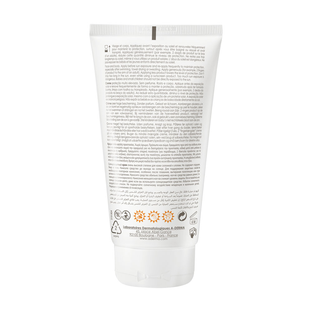 Aderma Protect Creme Atopie Spf50+ 150ml