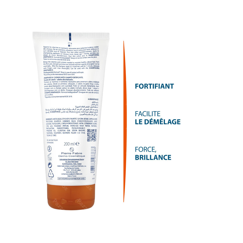 Ducray Anaphase+ Apres Sh Fortifiant 200ml