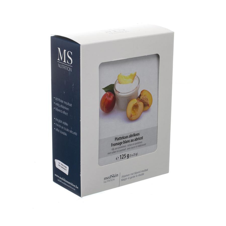 Medskin Fromage Blanc Abricot Sach 5