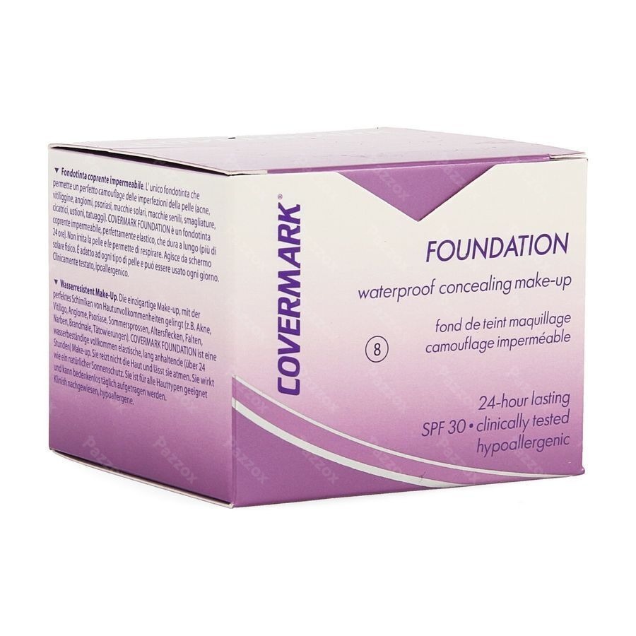 Covermark Classic Fdt N8 Brun Rose 15ml