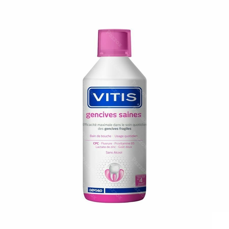 Vitis Gencives Saines Bain Bouche 500ml