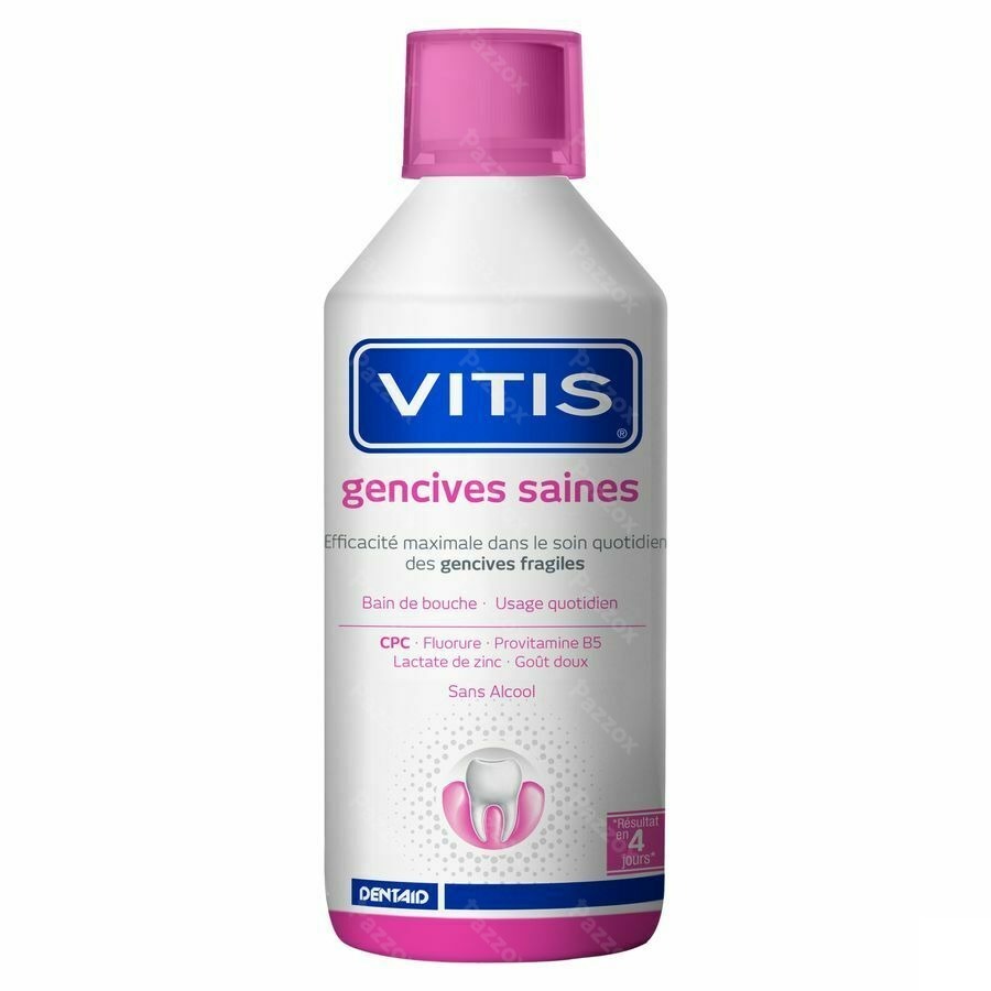 Vitis Gencives Saines Bain Bouche 500ml
