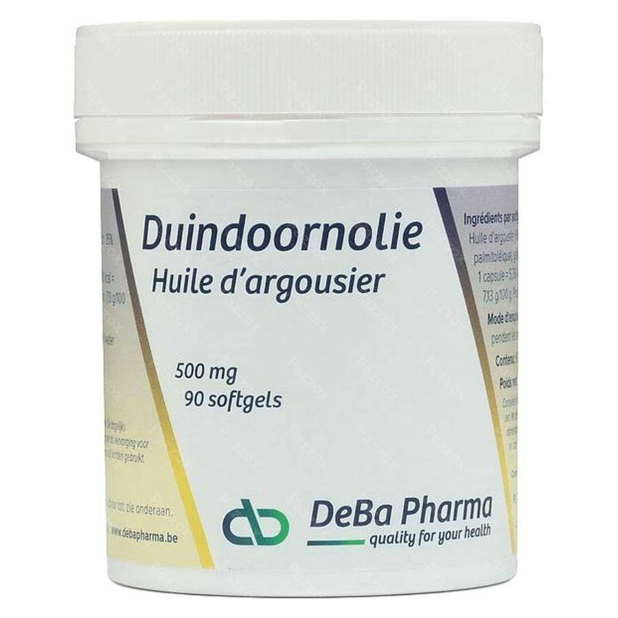 Huile Argousier Softgel 180x500mg Deba